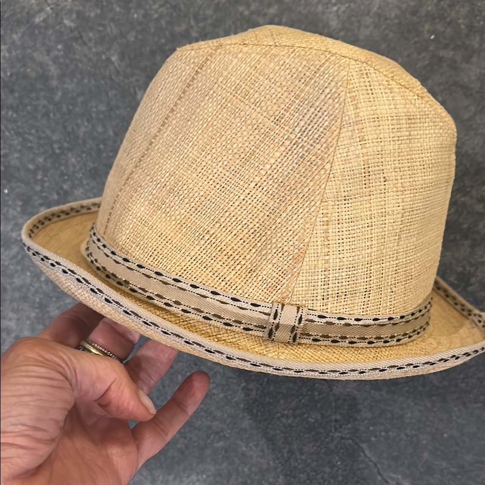 Stylish Tan Fedora Hat